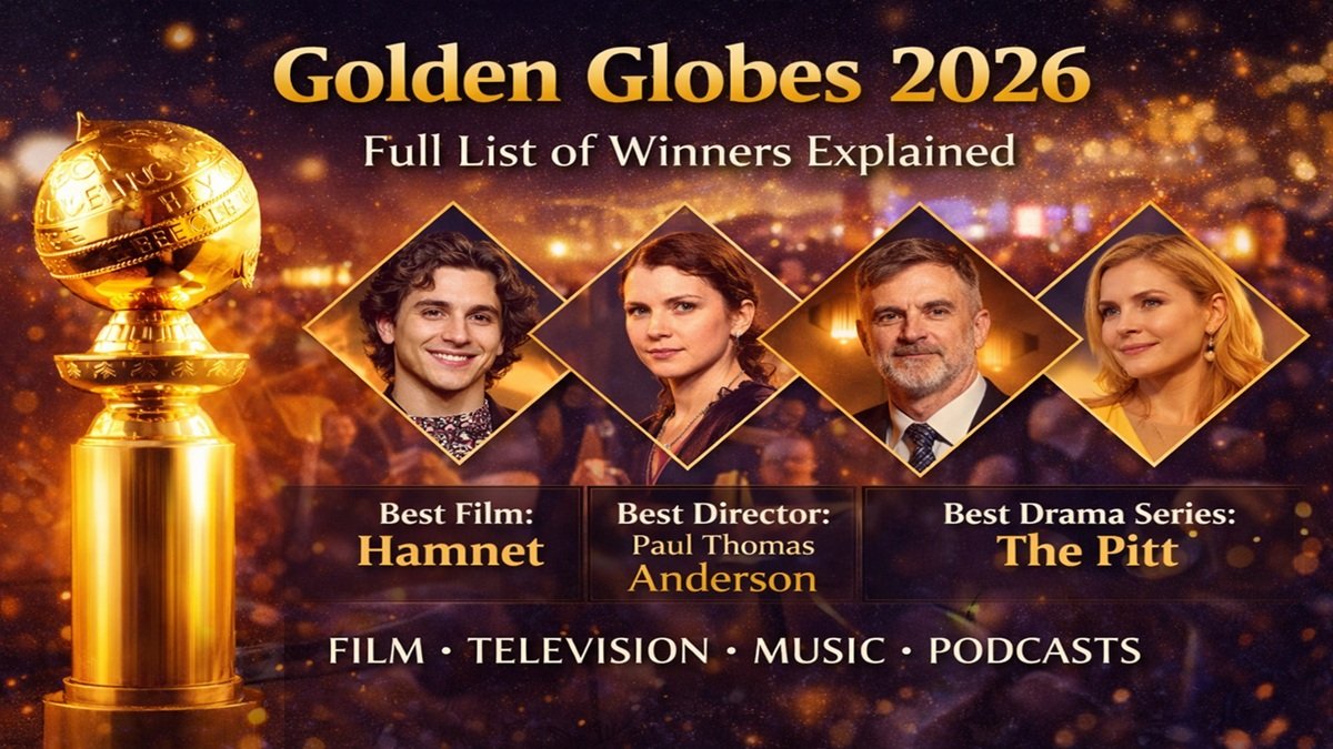 Golden Globes 2026: Full List of Winners Explained in Detail