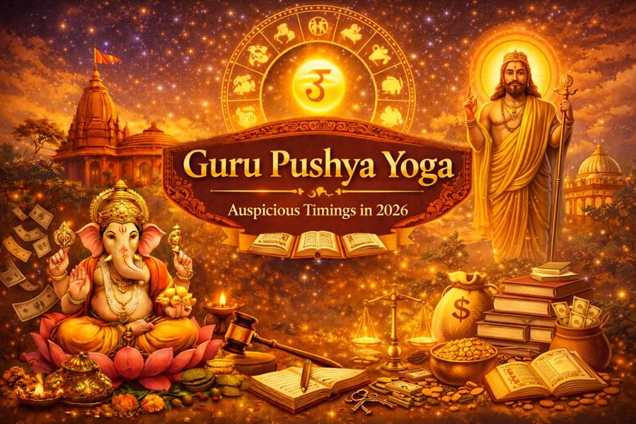 गुरु पुष्य योग के दिन 2026: गुरु पुष्य योग का समय, महत्व और शुभ कार्य
