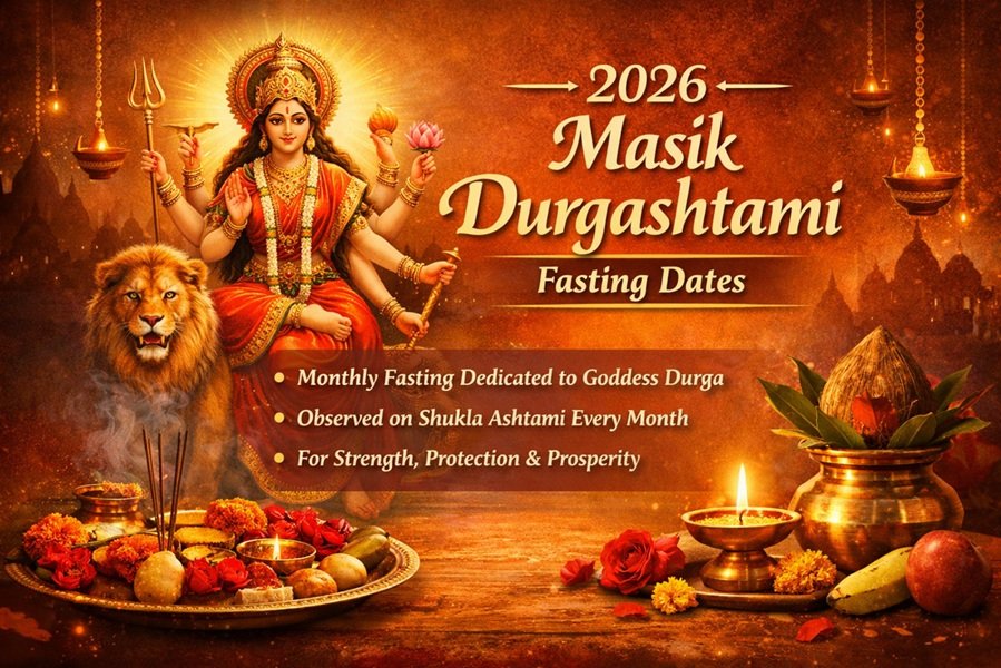 2026 मासिक दुर्गाष्टमी के दिन (2082–2083 विक्रम संवत)