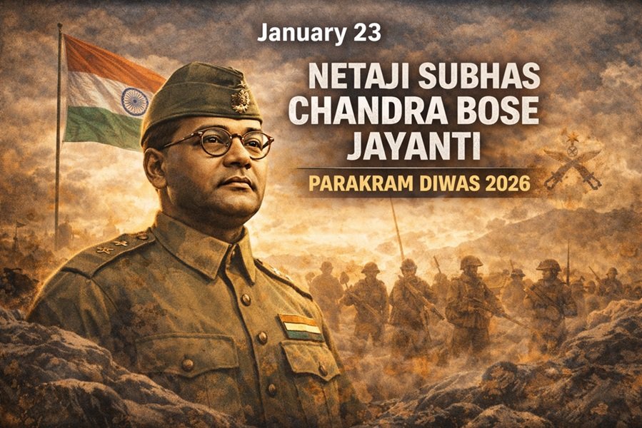 Netaji Subhas Chandra Bose Jayanti 2026 – Celebrating Parakram Diwas