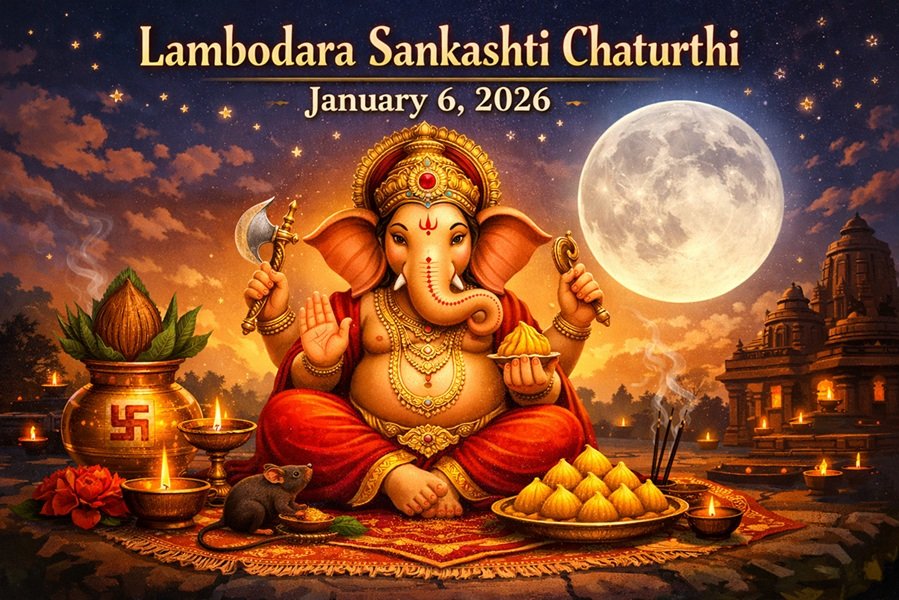 Lambodara Sankashti Chaturthi 2026: Date, Moonrise Time, Vrat Significance, Puja Vidhi, Wishes & Quotes