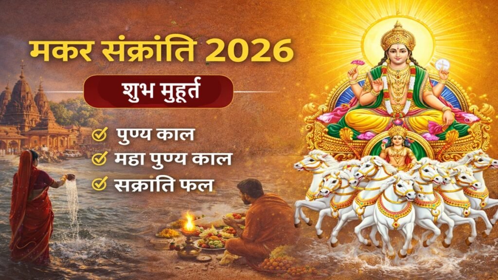 मकर संक्रांति 2026 शुभ मुहूर्त