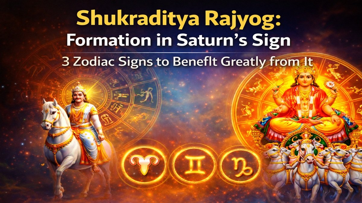 Shukraditya Rajyog: शनि की राशि मकर में बन रहा है शुक्रादित्य राजयोग, इन 3 राशियों की खुल सकती है किस्मत