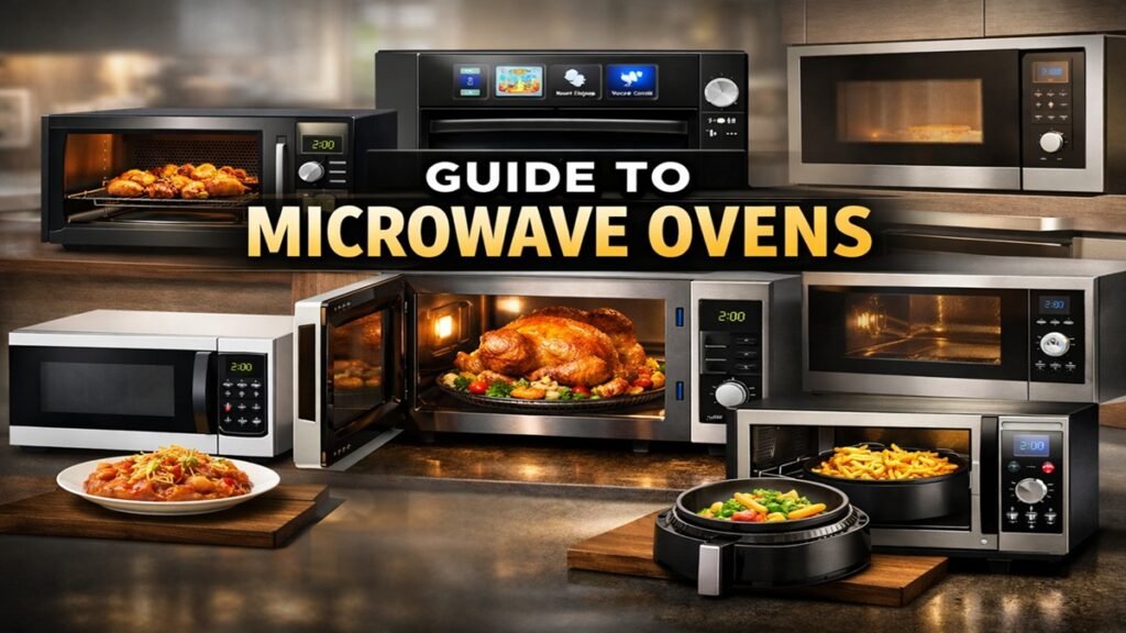 Microwave Oven: Complete Guide to All Types Available in the Market (Beginner to Advanced)