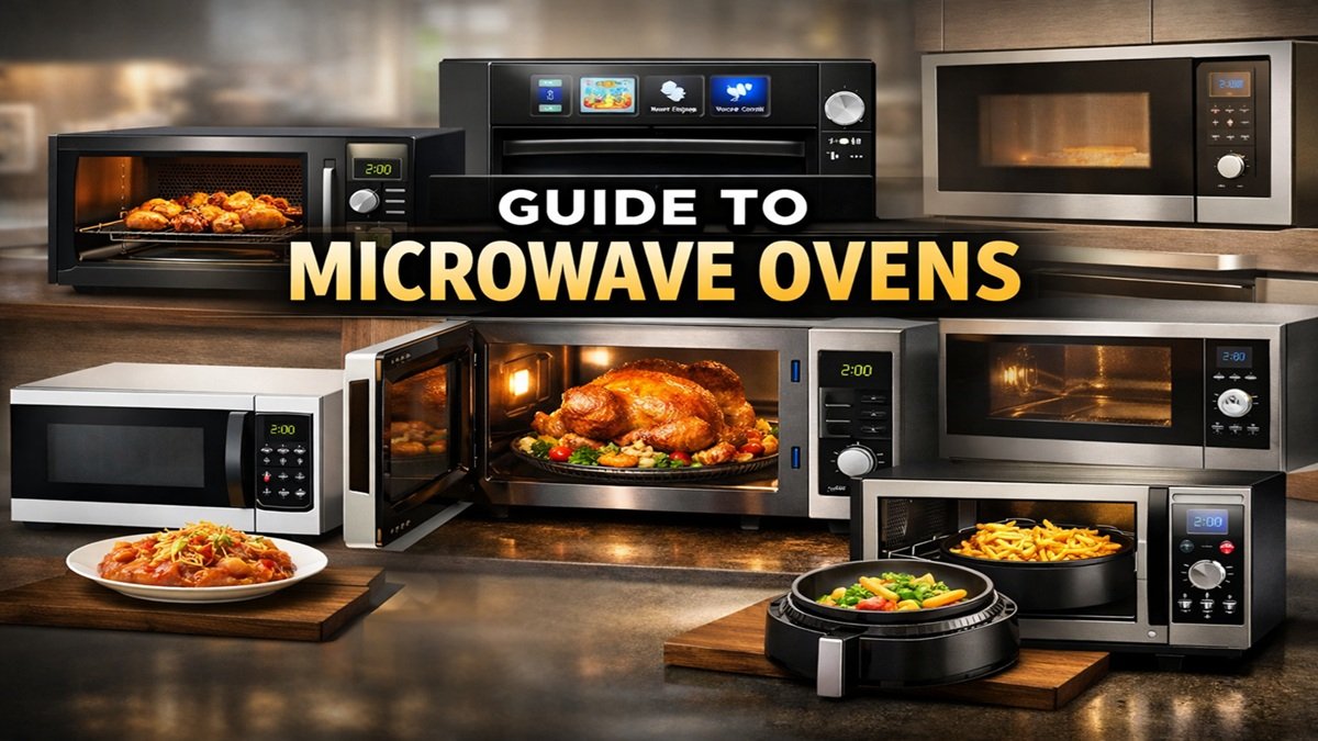 माइक्रोवेव ओवन: बाजार में उपलब्ध सभी प्रकारों की पूरी जानकारी
