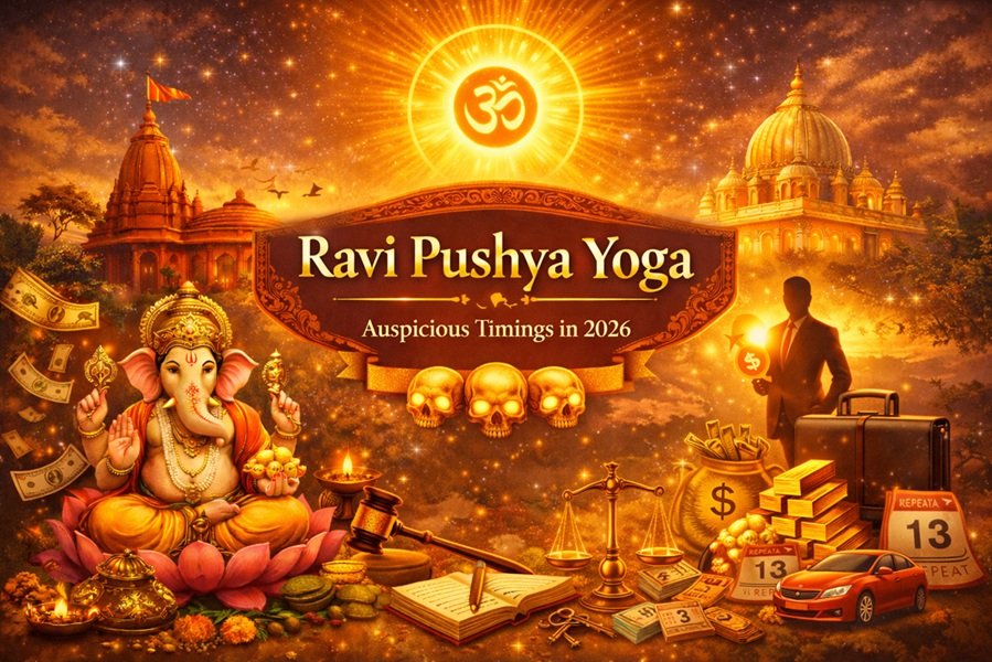 रवि पुष्य योग के दिन 2026: रवि पुष्य योग का समय, महत्व और शुभ कार्य