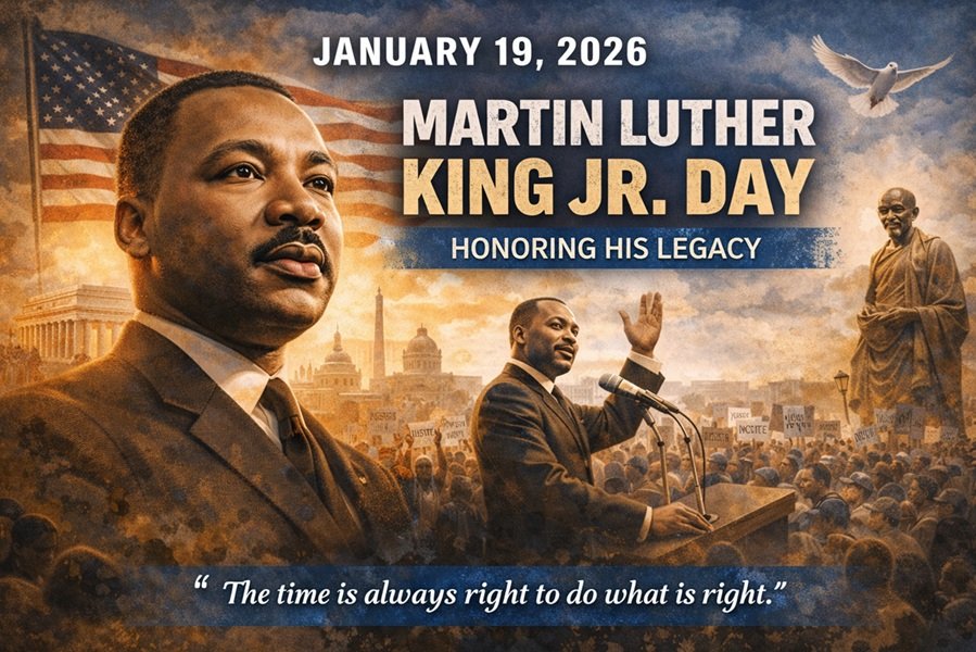 Martin Luther King Jr. Day 2026 – 100+ Wishes, Captions & Inspirational Quotes