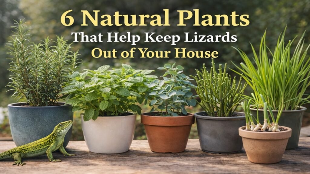 6 Natural Plants That Help Keep Lizards Out of Your House