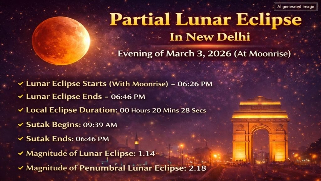 Total Lunar Eclipse on March 3, 2026