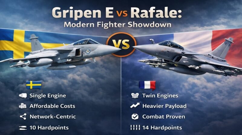 Gripen E vs Rafale