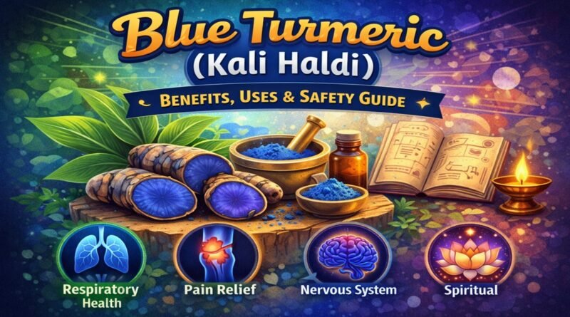 Blue Turmeric (Kali Haldi)