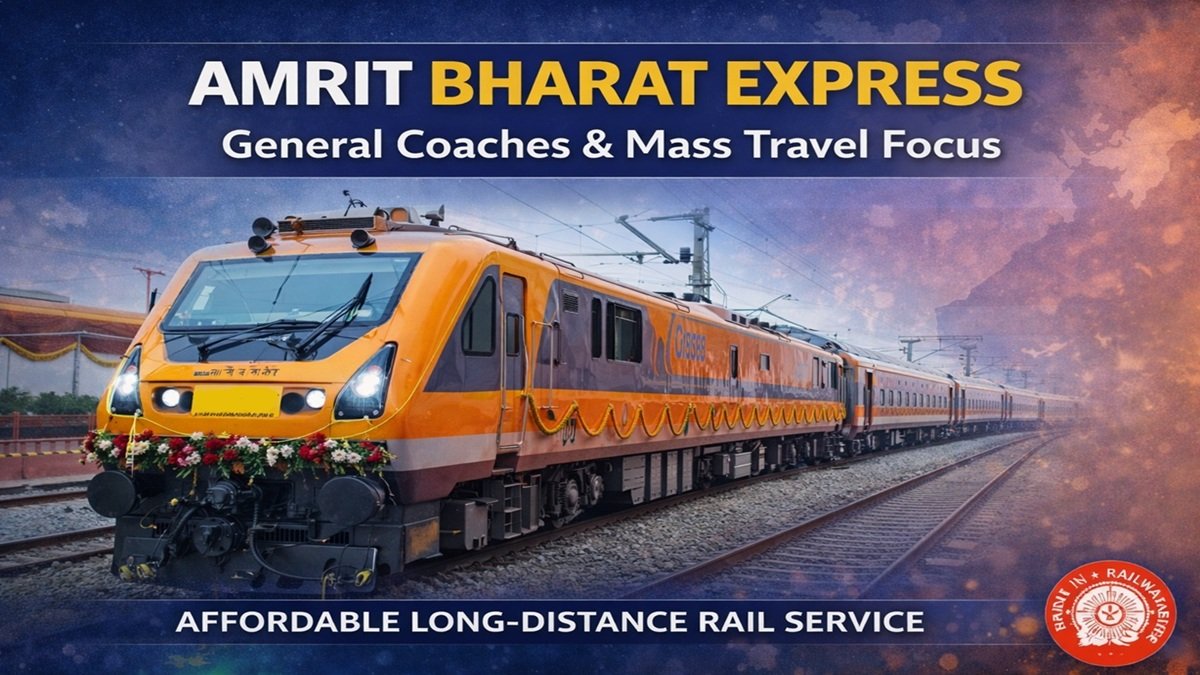 Amrit Bharat Express: A Train Built Around General Coaches and Mass Travel