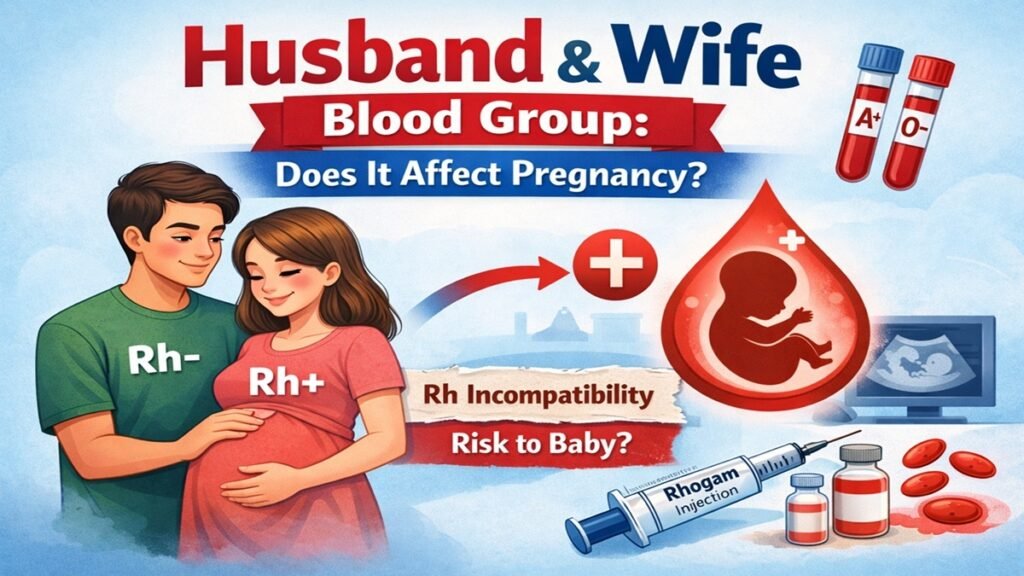 Husband–Wife Blood Group & Rh Factor