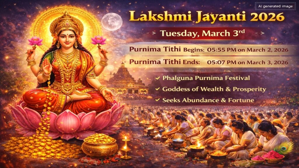 Lakshmi Jayanti 2026