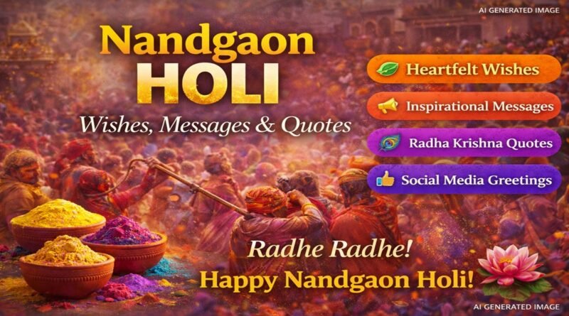 Heartfelt Barsana & Nandgaon Holi Wishes, Messages, And Quotes