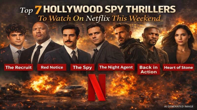 Top 7 Hollywood Spy Thrillers To Watch On Netflix This Weekend