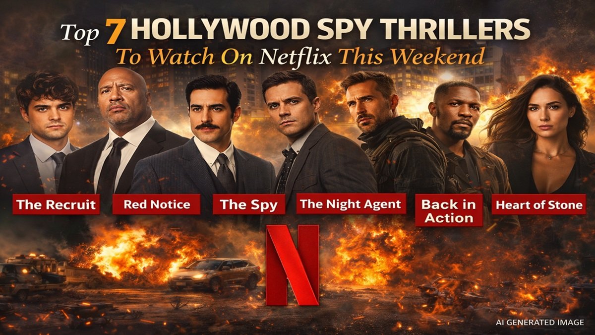 Top 7 Hollywood Spy Thrillers To Watch On Netflix This Weekend
