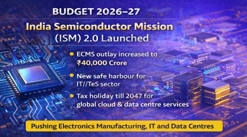 Budget 2026–27 Announces India Semiconductor Mission (ISM) 2.0