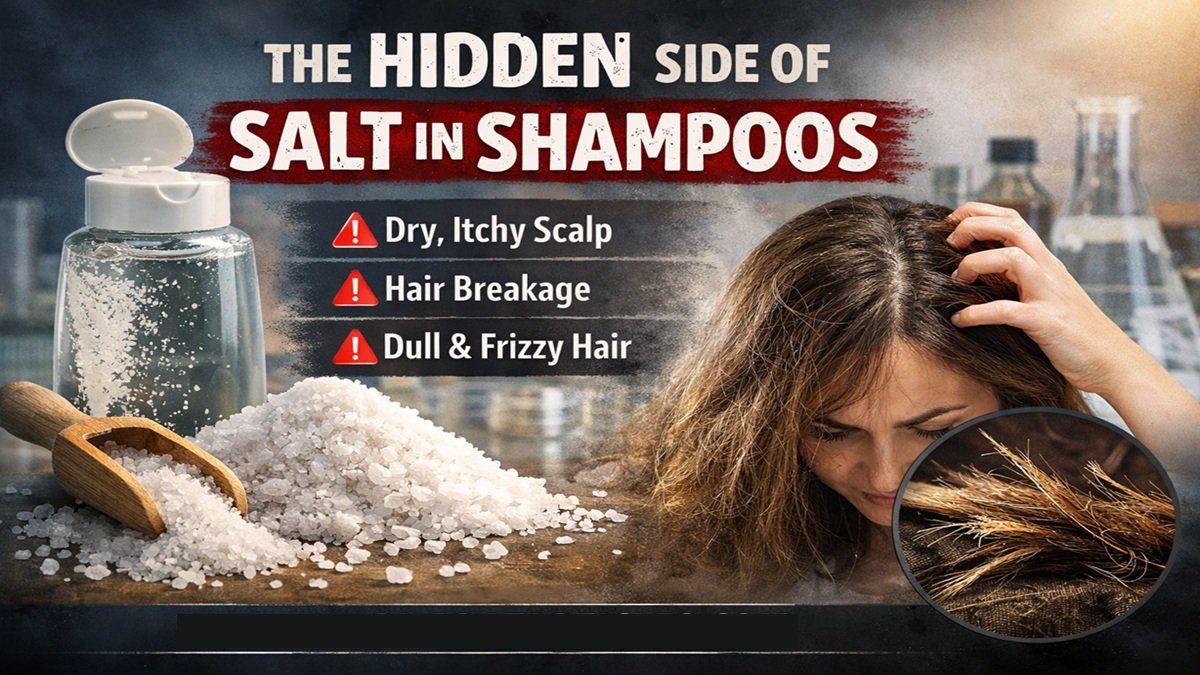 Salt in Shampoo: Potential Effects on Hair Texture and Moisture