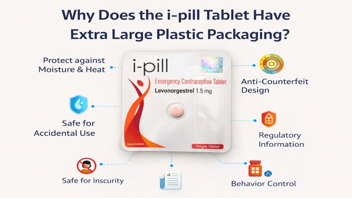 i-Pill की गोली का पैक इतना बड़ा क्यों होता है? जानिए असली कारण