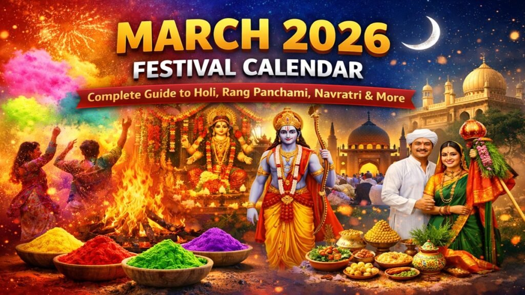 March 2026 Festival Calendar
