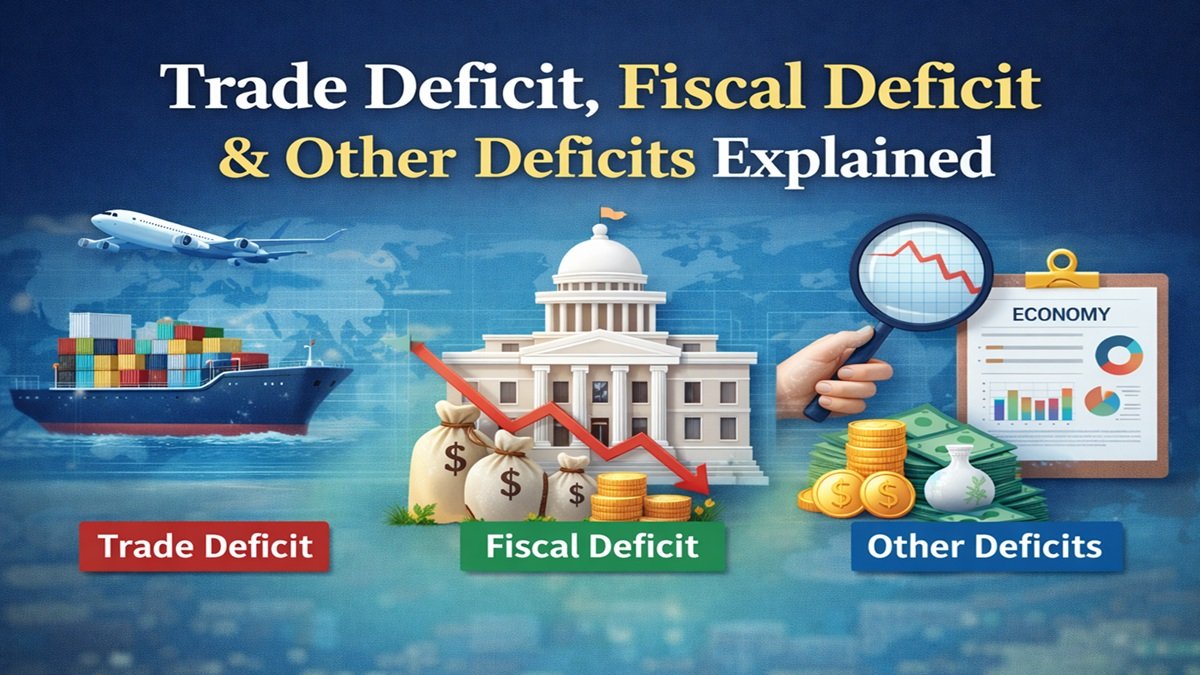 Trade Deficit, Fiscal Deficit and Other Types of Deficits Explained in Detail