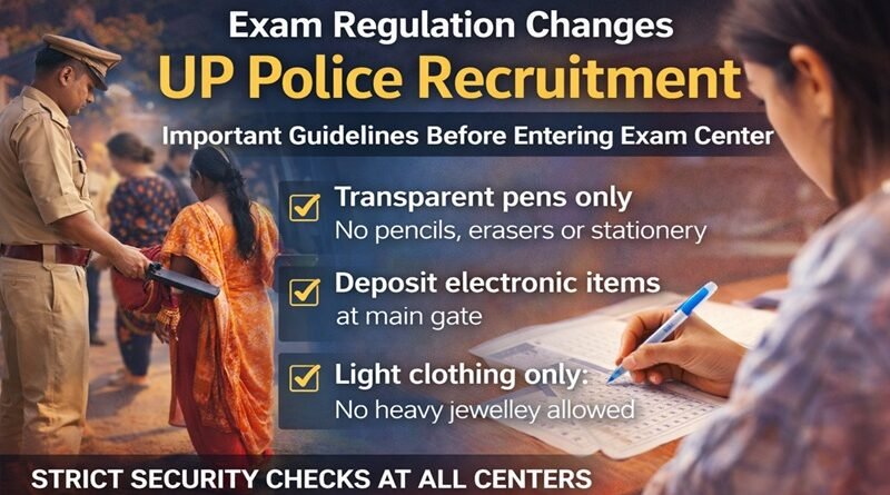 UP Police समेत कई भर्ती परीक्षाओं के नियम में बदलाव