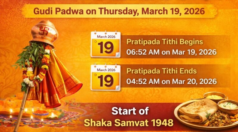 Gudi Padwa 2026 Date, Timings, and Significance