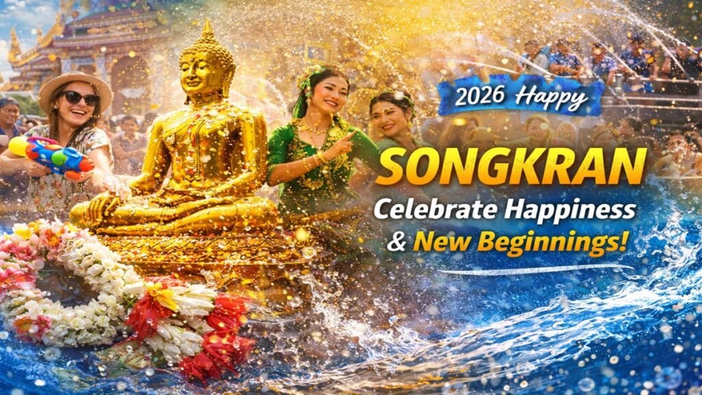 2026 Happy Songkran Festival Wishes, Status & Messages