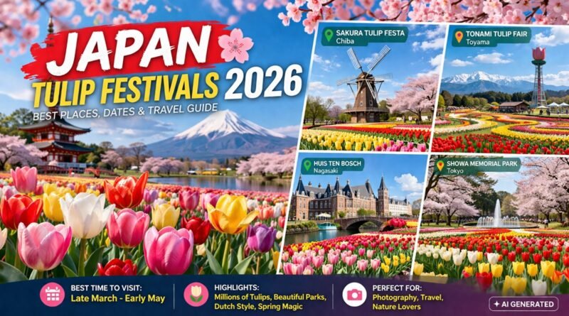 Japan Tulip Festivals 2026