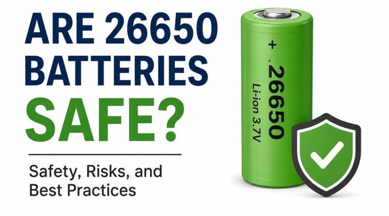 Are 26650 Batteries Safe?