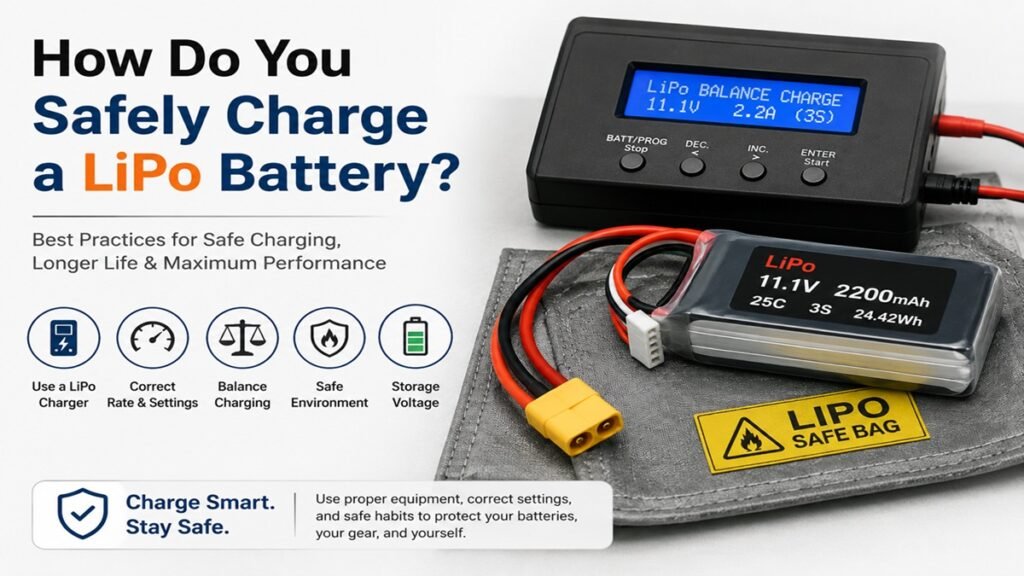 How Do You Safely Charge a LiPo Battery?