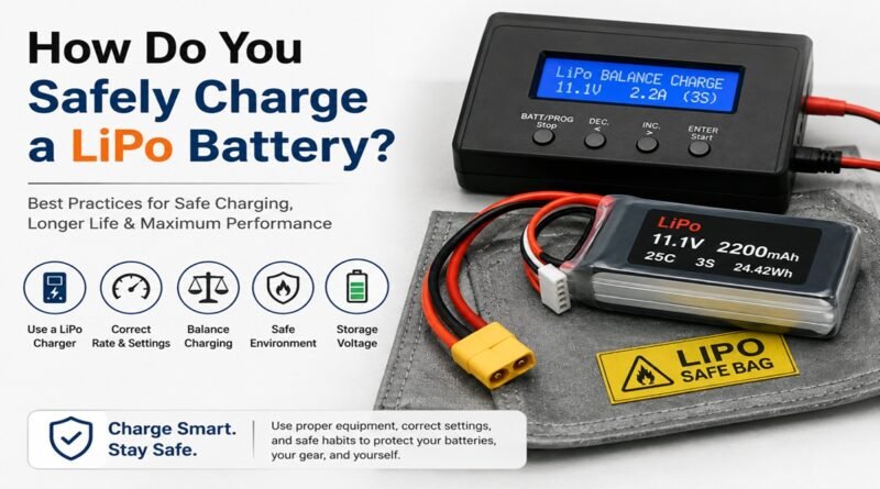 How Do You Safely Charge a LiPo Battery?