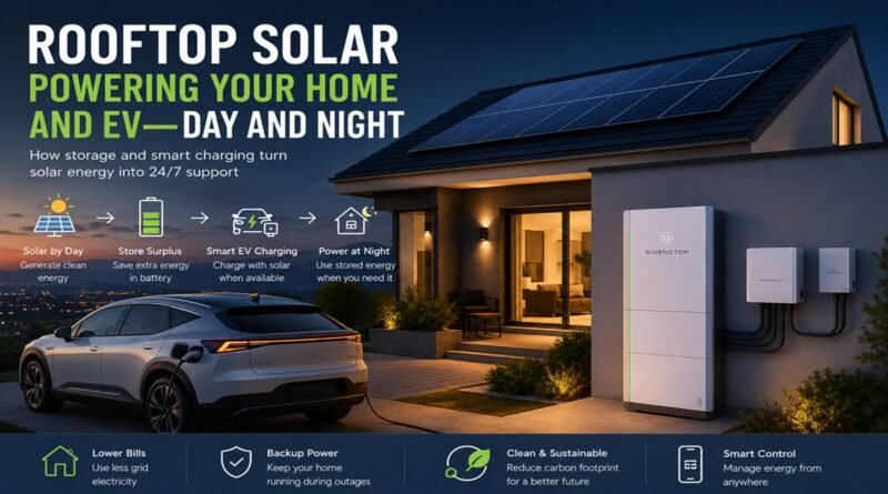 Can Rooftop Solar Charge Your EV and Run Your Home at Night?