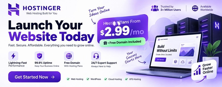 Hostinger Web Hosting