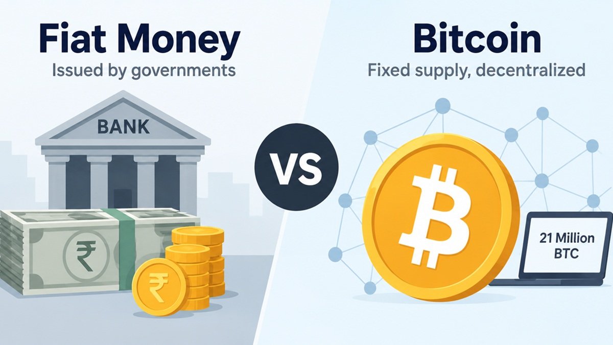 Bitcoin vs Traditional Money: Understanding Supply, Transfers and Custody