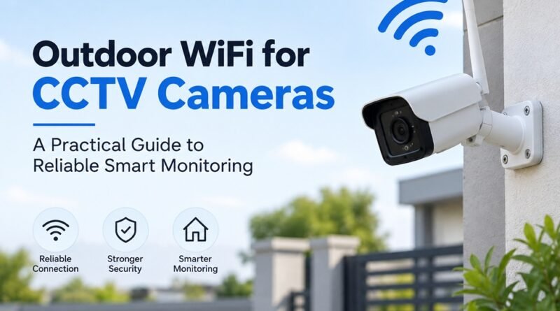 Outdoor WiFi for CCTV Cameras A Practical Guide to Reliable Smart Monitoring