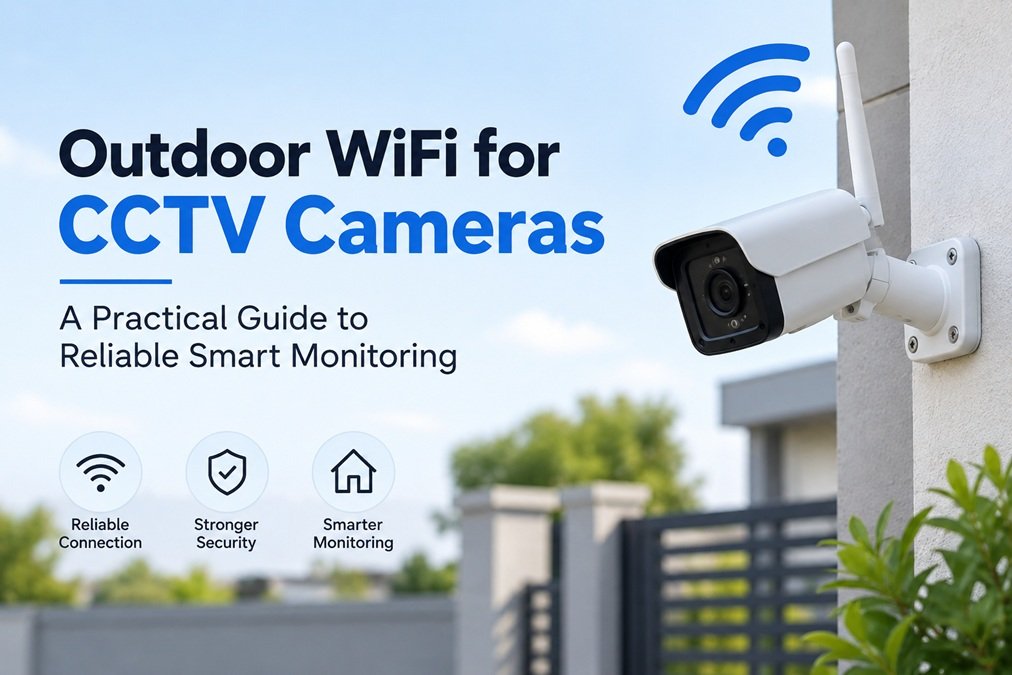 Outdoor WiFi for CCTV Cameras A Practical Guide to Reliable Smart Monitoring