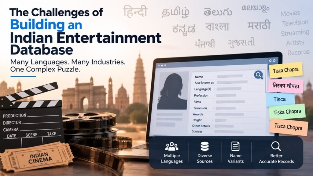How Indian Film and Television Personalities Are Catalogued Online
