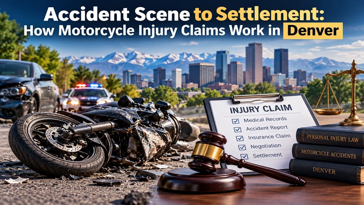 Accident Scene to Settlement: How Motorcycle Injury Claims Work in Denver